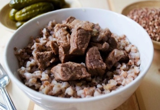 Гречка с мясом в мультиварке Редмонд, Поларис Гречка с мясом в мультиварке Редмонд, Поларис